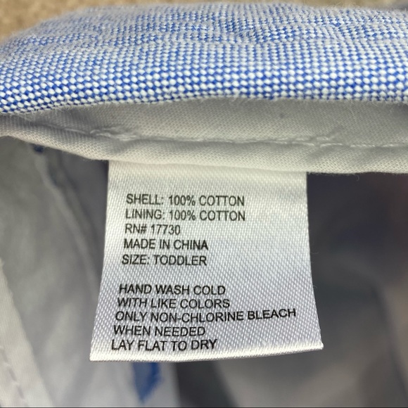 Toddler Chambray Sun Hat - Picture 7 of 8